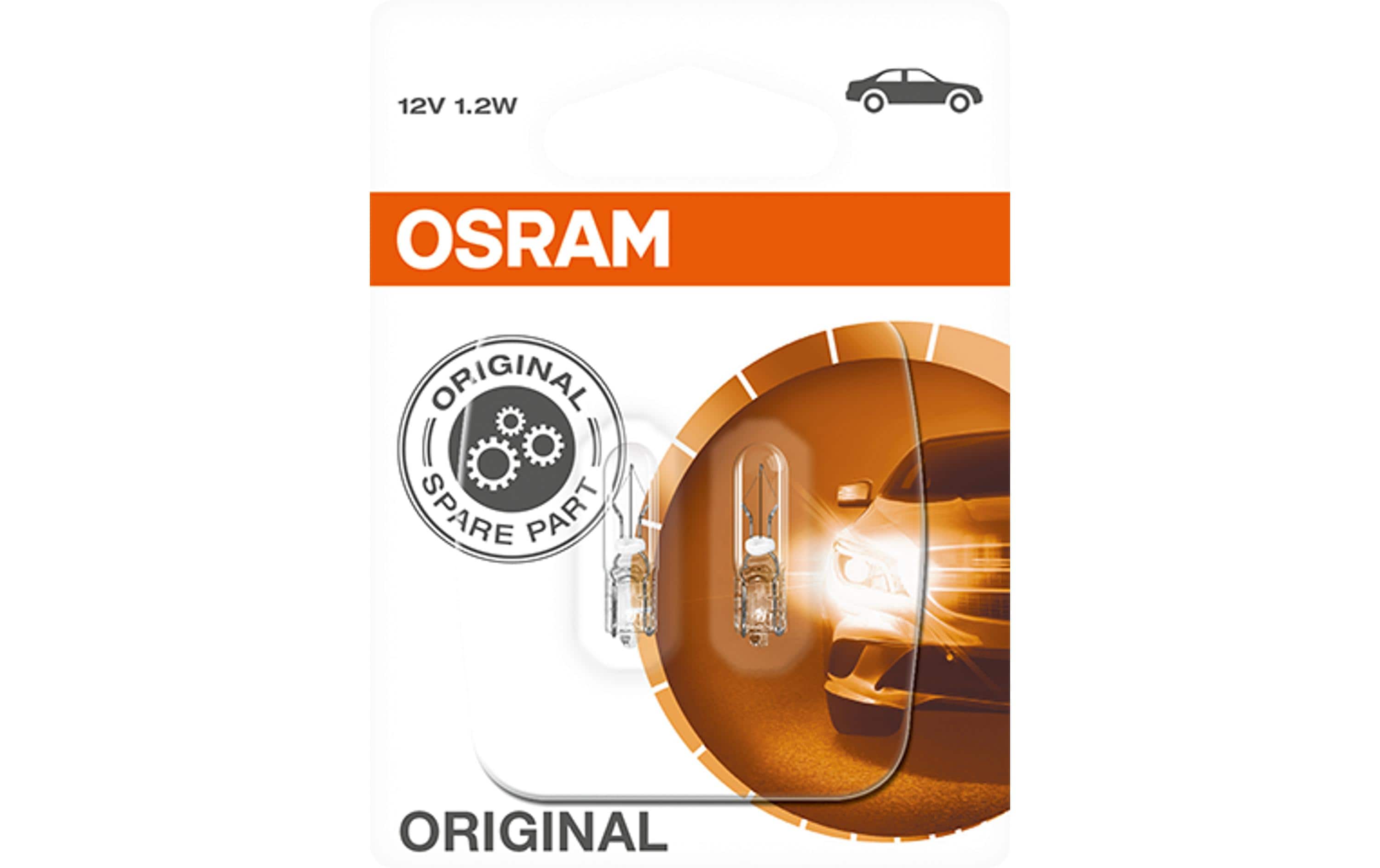 OSRAM Signallampen Original W2 x 4.6d PKW