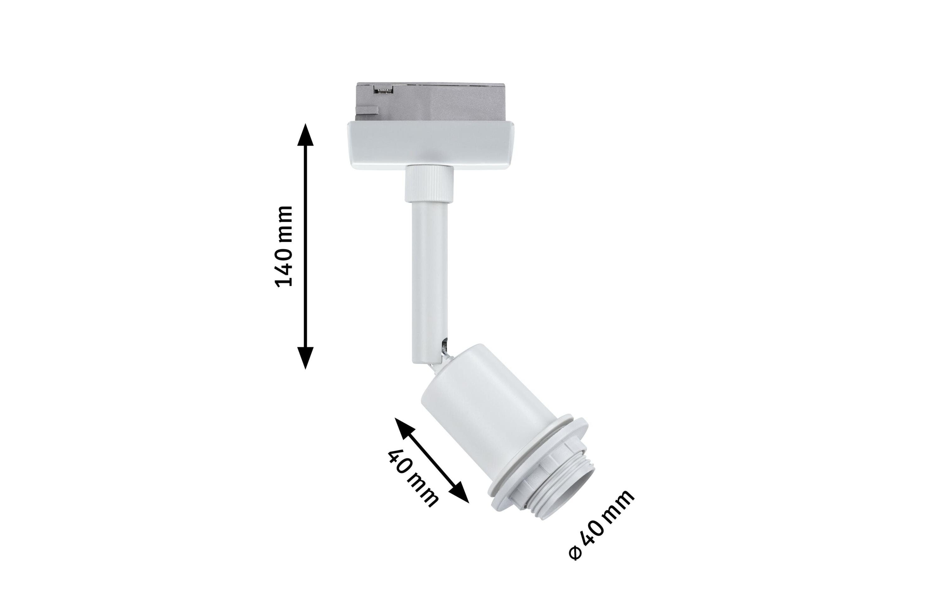 Paulmann Schienenspot URail DecoSystems 1 x E14, 20 W, Weiss