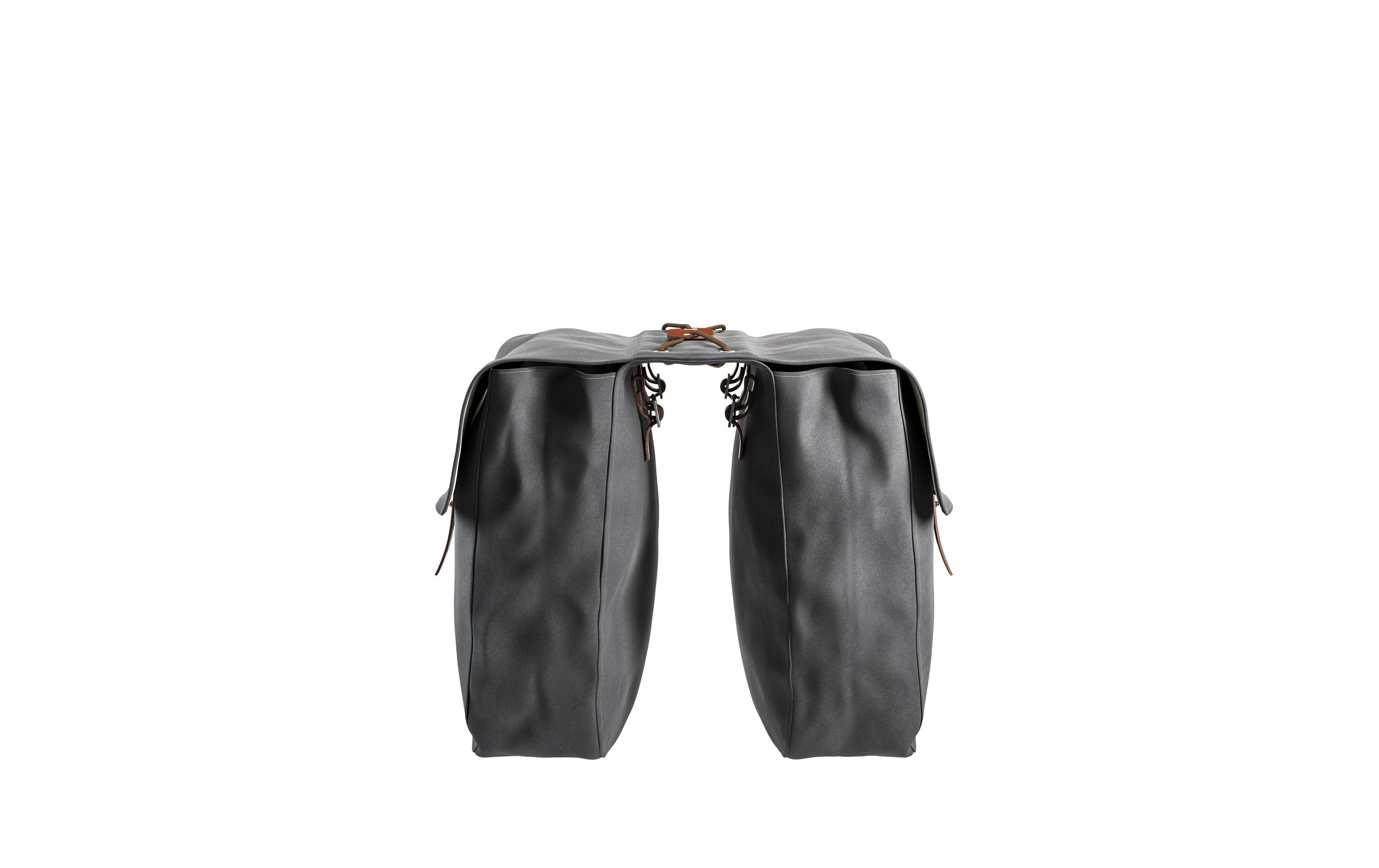 BROOKS Doppelseitentasche Bricklane Roll Up 28 l, Grau