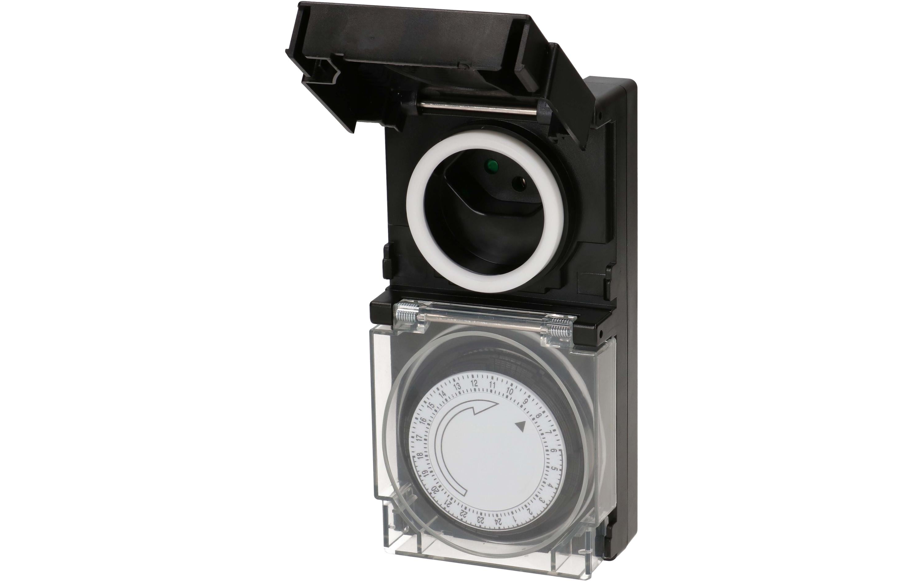 Max Hauri Zeitschaltuhr IP55 24 h Mechanisch