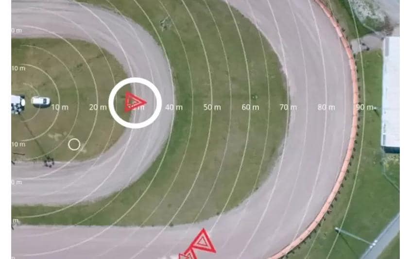 Axis D2122-VE Radar Schwarz