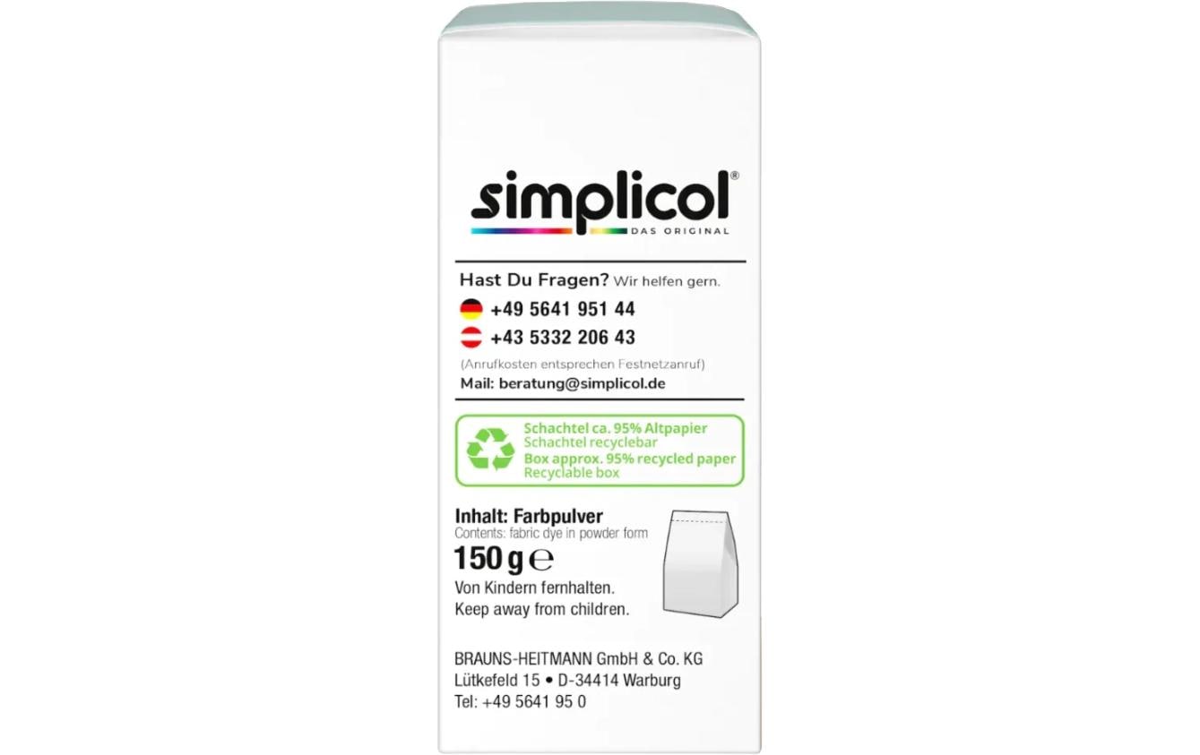 Simplicol Textilfarbe expert , Mint