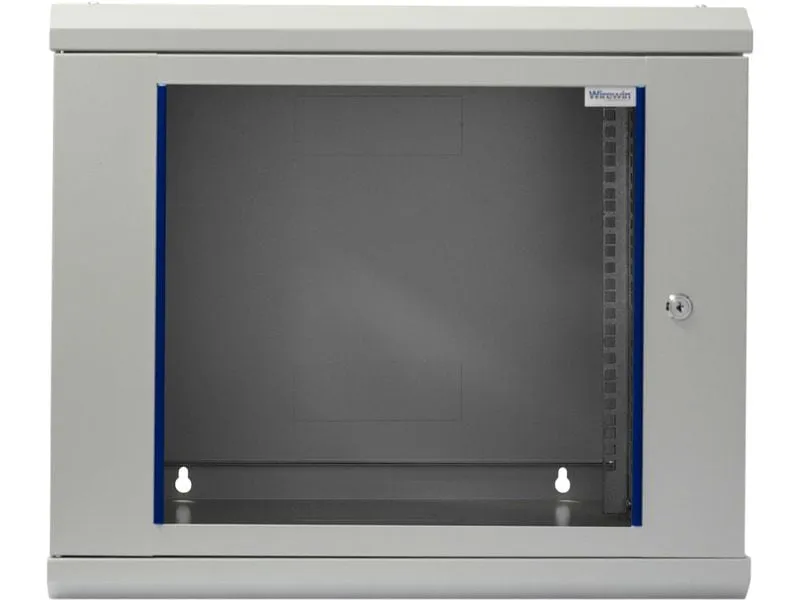 Wirewin Wandschrank 600X600X9U Pro 3rd Gen 19 / 9HE / Grau Wirewin Wandschrank 600X600X9U Pro 3rd Gen 19 / 9HE / Grau