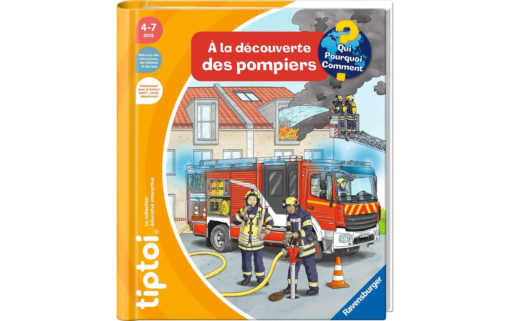 tiptoi Lernbuch Je découvre les pompiers -FR-