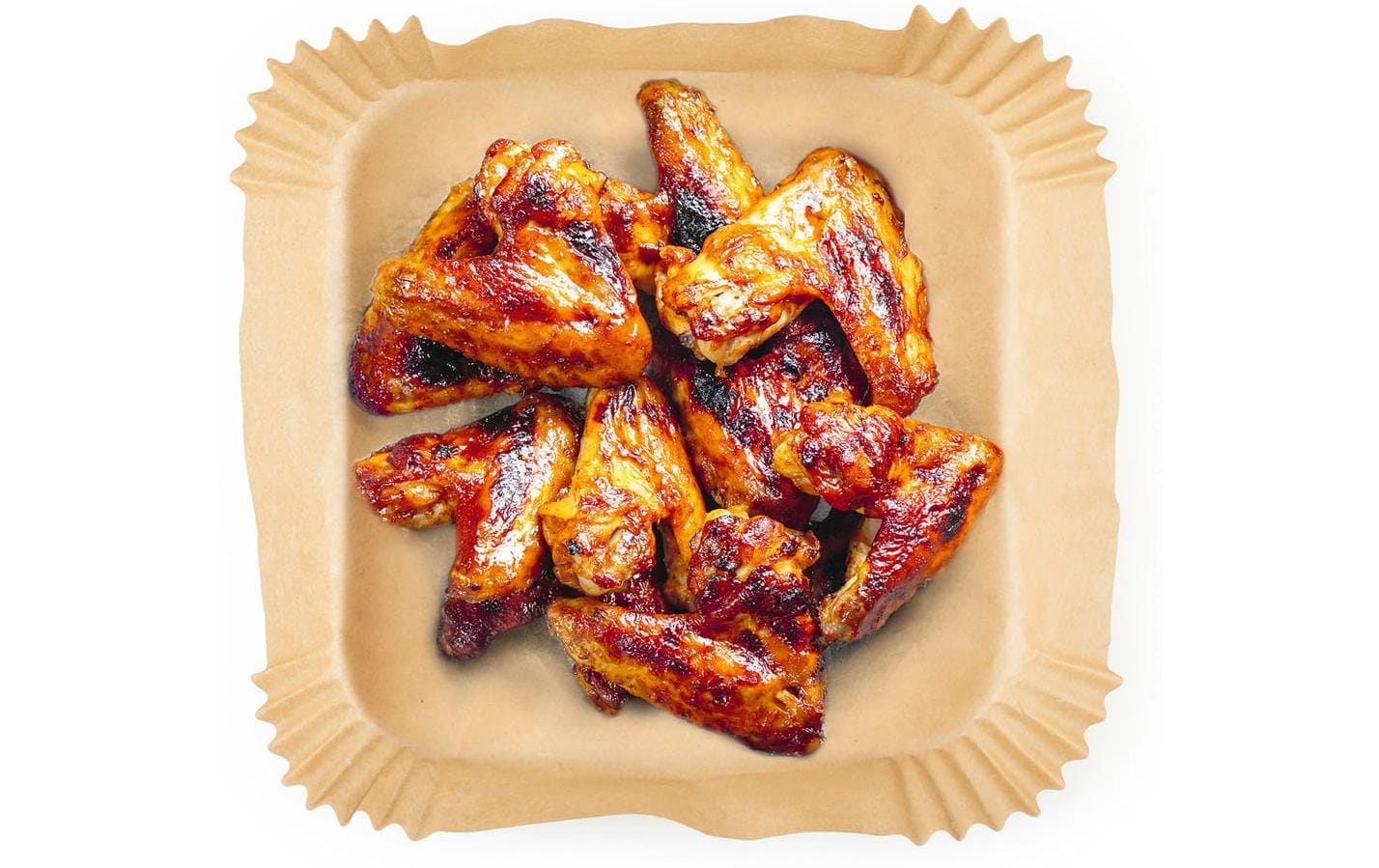 GOURMETmaxx Backpapier 100 Stück, 23 x 23 x 4.5 cm