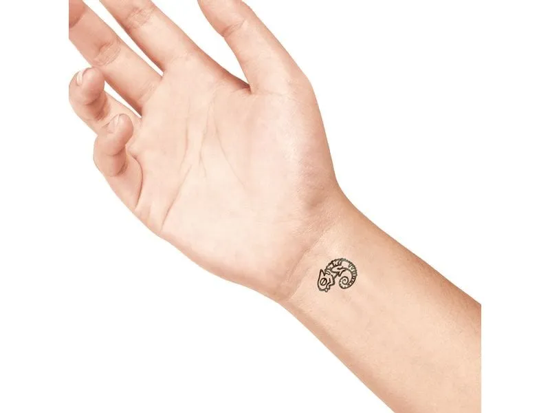LaDot Tattoostempel Chamäleon Small