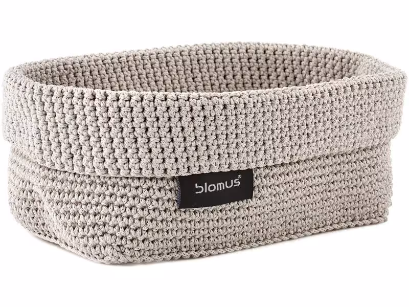Blomus Aufbewahrungskorb Tela L Sand Blomus Aufbewahrungskorb Tela L Sand