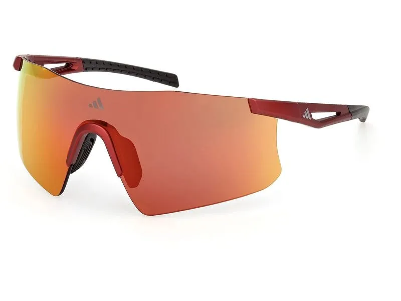 adidas Kaphiros SP0122 Sport Sonnenbrille Matte Red