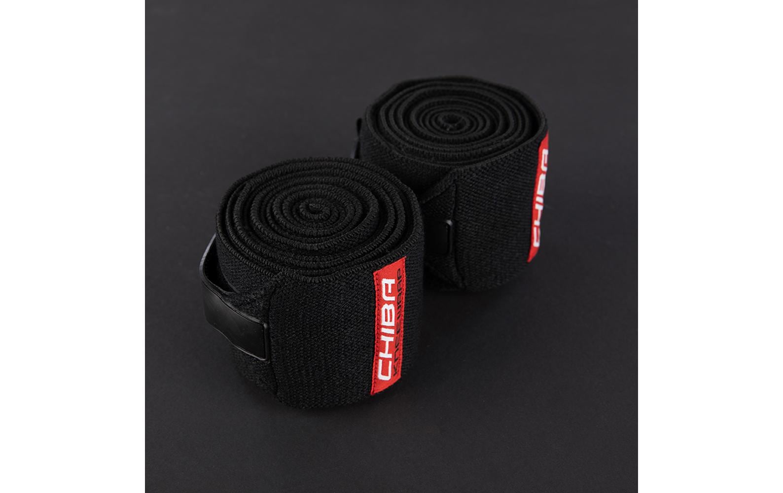 Chiba Fitness Kniebandage Black Line