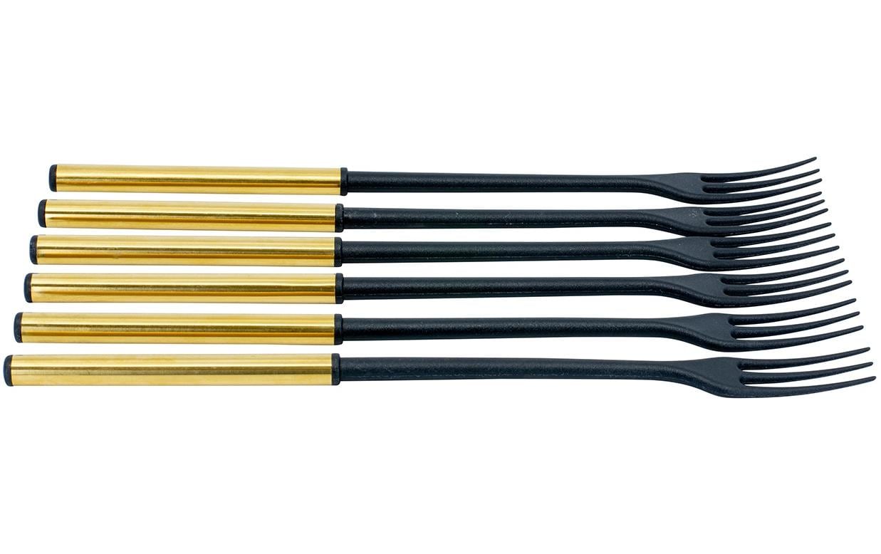 Kadastar Käsefonduegabel Protect Gold 6 Personen