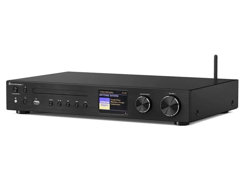 soundmaster Radio-Tuner ICD4350SW Schwarz