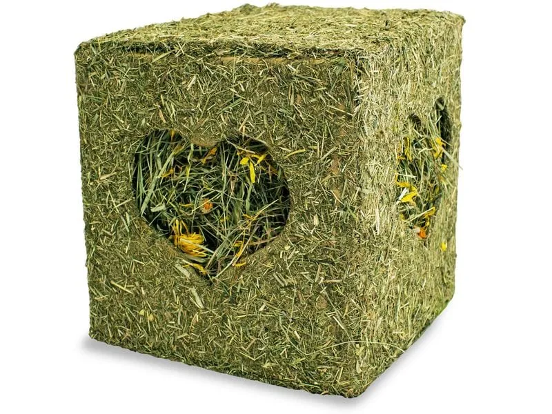 JR Farm Heuwürfel mit Blüten, gross