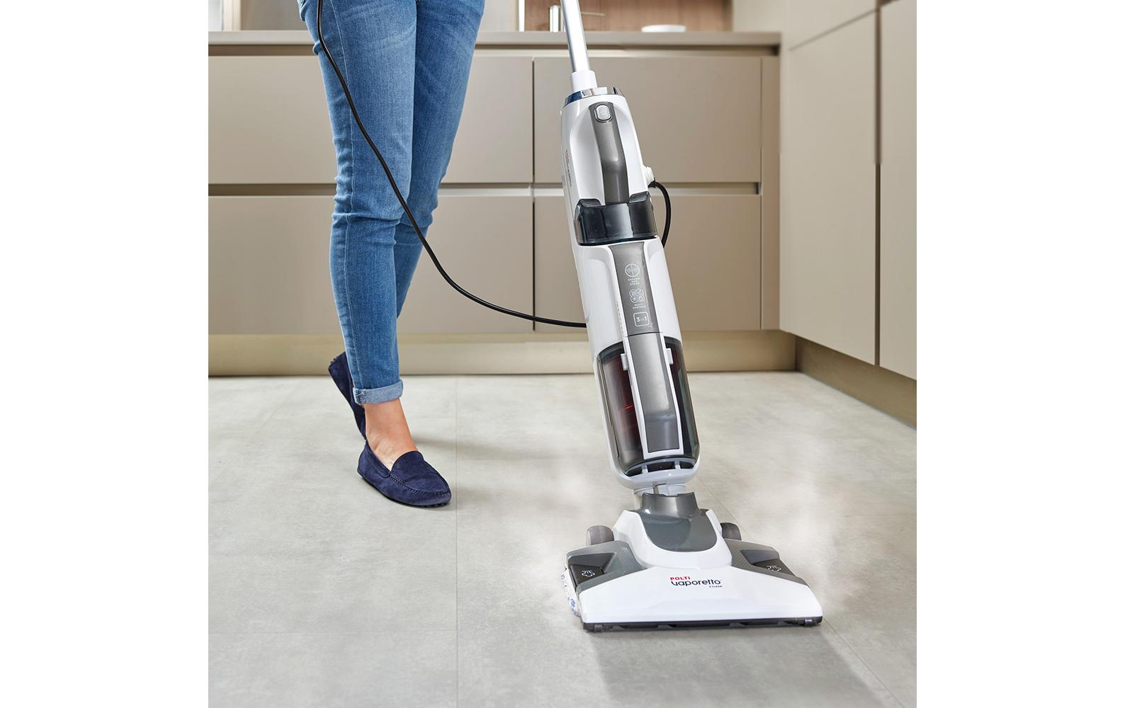 Polti Dampfbesen Vaporetto 3 Clean