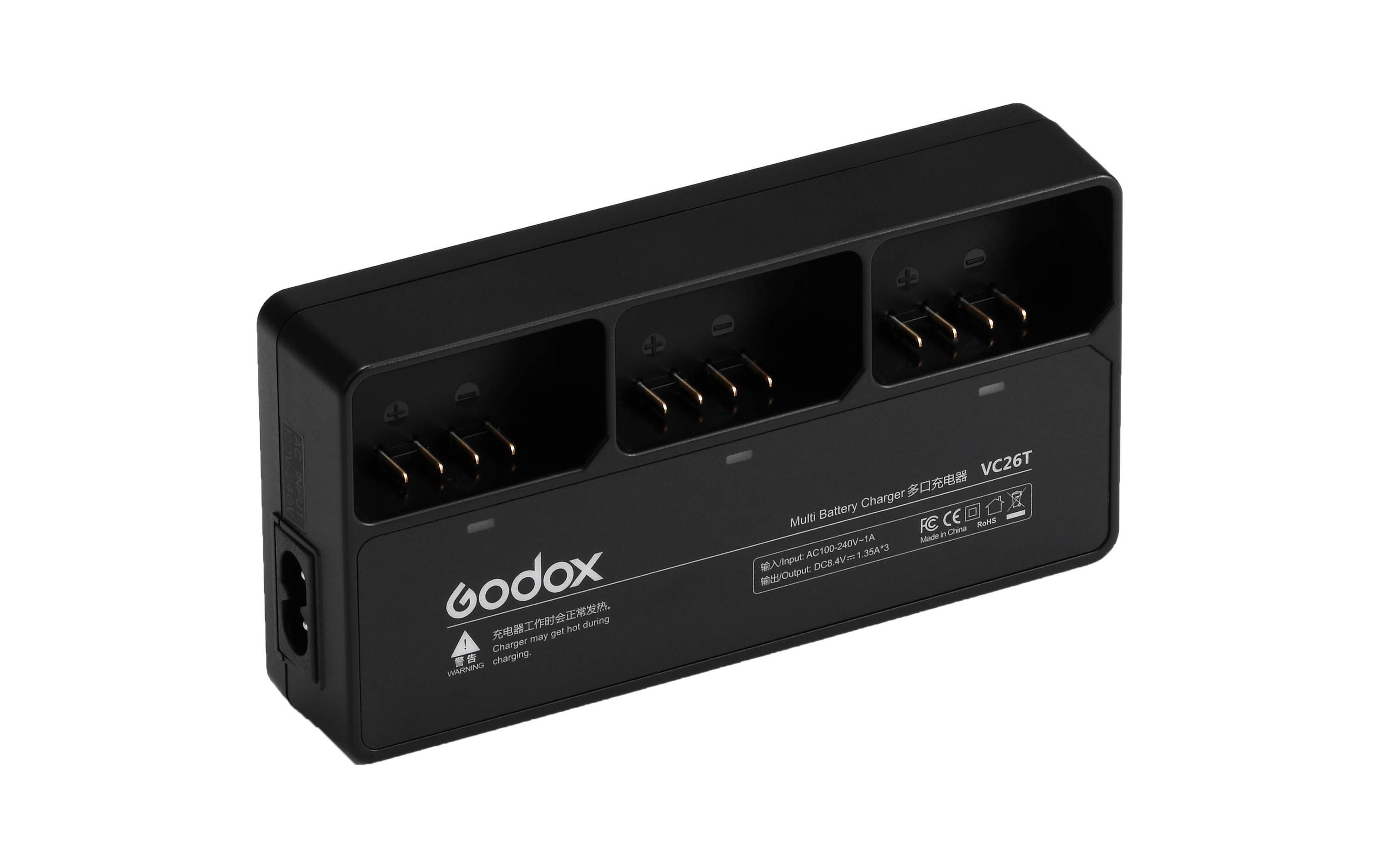 Godox VC26T Multi-Ladegerät für VB26