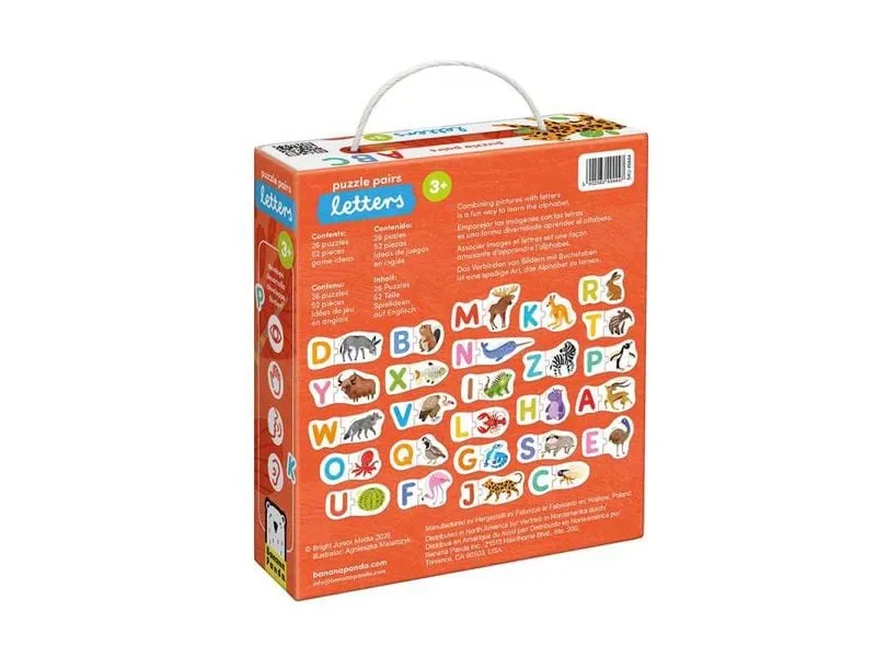 Banana Panda Puzzle Pairs Letters Pappe Banana Panda Puzzle Pairs Letters Pappe