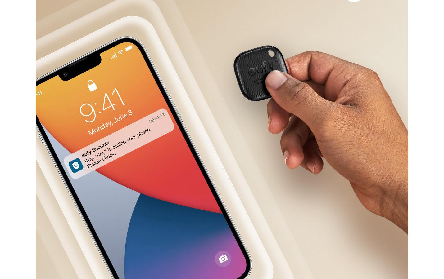 eufy Schlüsselfinder SmartTrack Link Schwarz