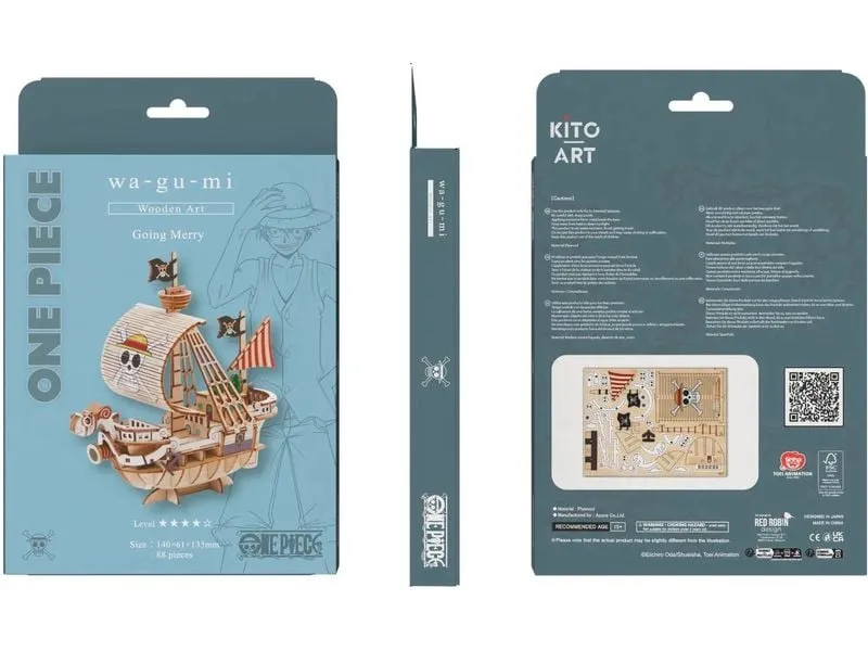 Giiker Bausatz One Piece Going Merry 88 Teile