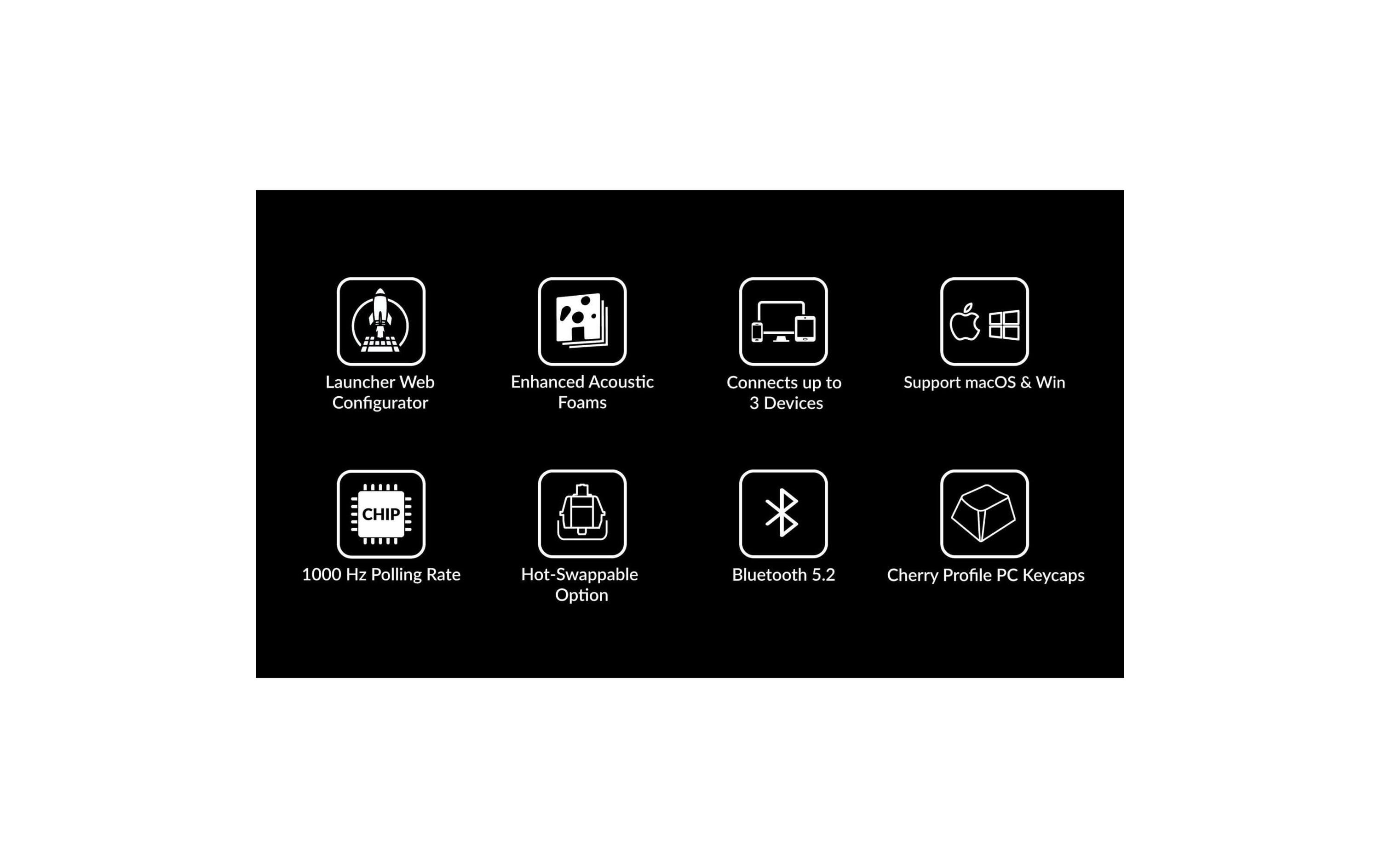 Keychron Gaming-Tastatur K8 QMK Version 2 Brown Switch