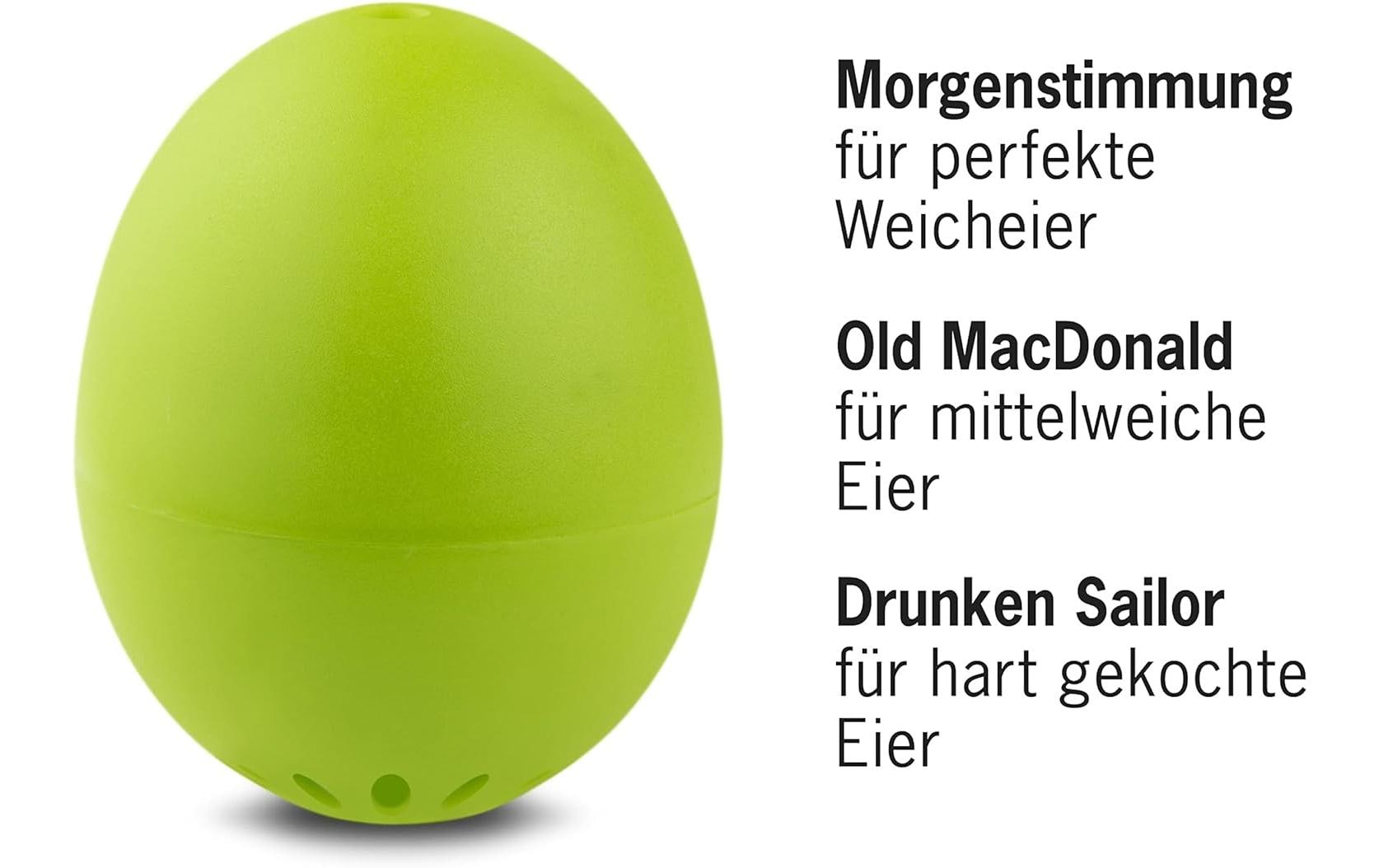 PiepEi Küchentimer Singende Eieruhr Classic, Hellgrün