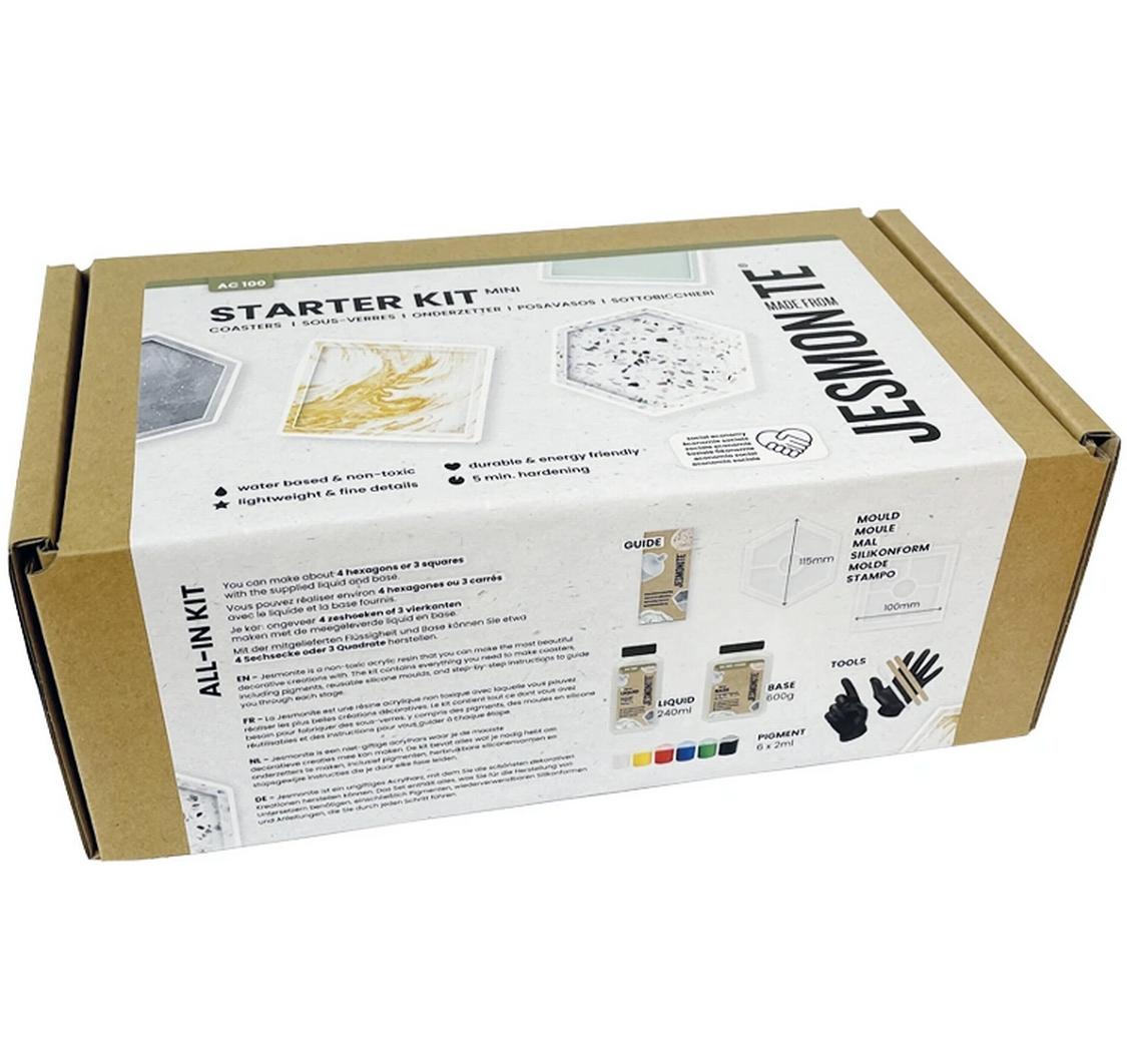 Jesmonite Modelliermasse Bastelset Giessen Schale / Tablet Jesmonite Modelliermasse Bastelset Giessen Schale / Tablet