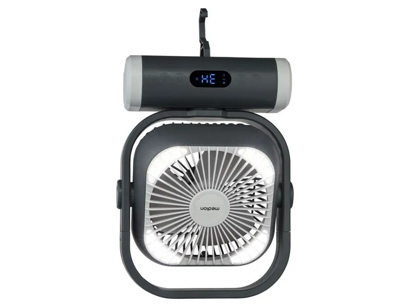 Medion USB-Ventilator Life Camping E10 TF Grau Medion USB-Ventilator Life Camping E10 TF Grau