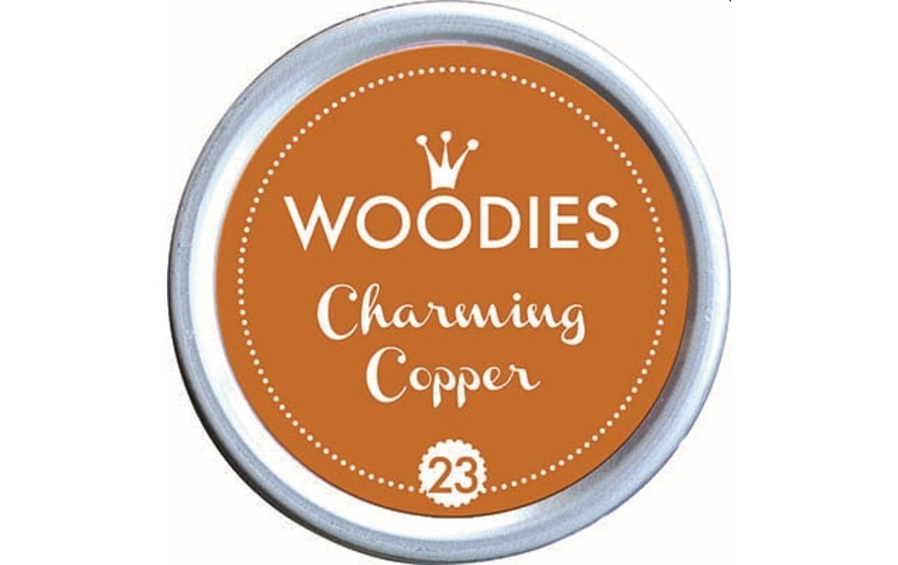 Woodies Stempelkissen 35 mm Charming Copper, 1 Stück