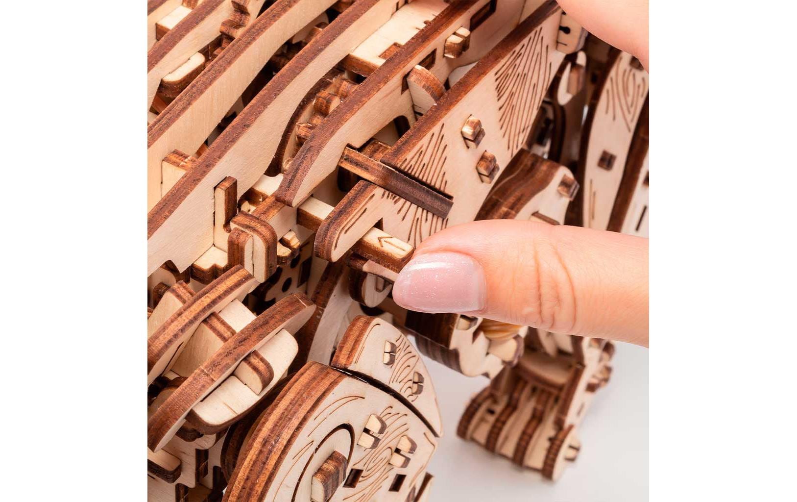 Eco-Wood-Art Bausatz Katze Natur