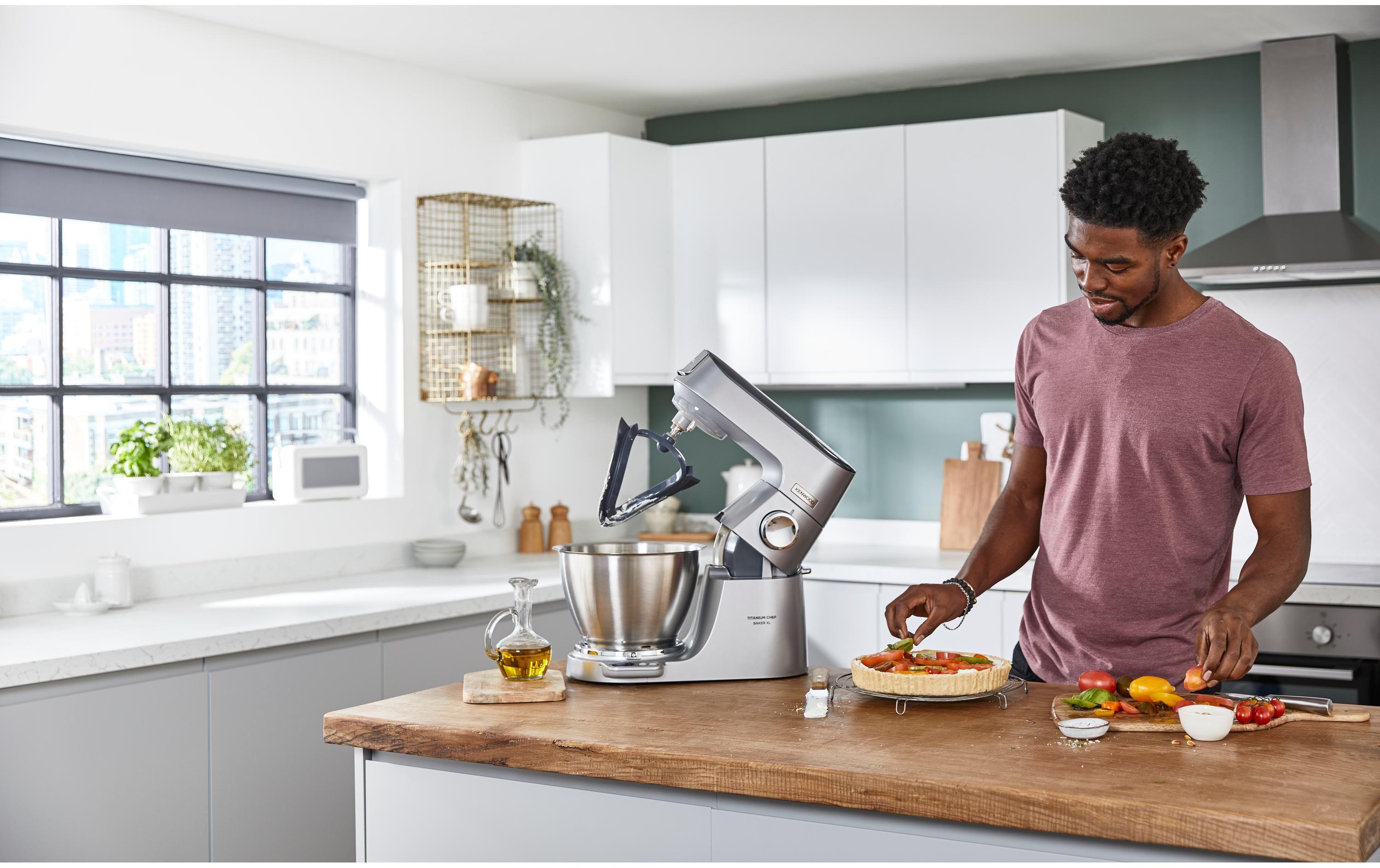 Kenwood Küchenmaschine Chef Baker XL KVL85.004SI Silber Kenwood Küchenmaschine Chef Baker XL KVL85.004SI Silber