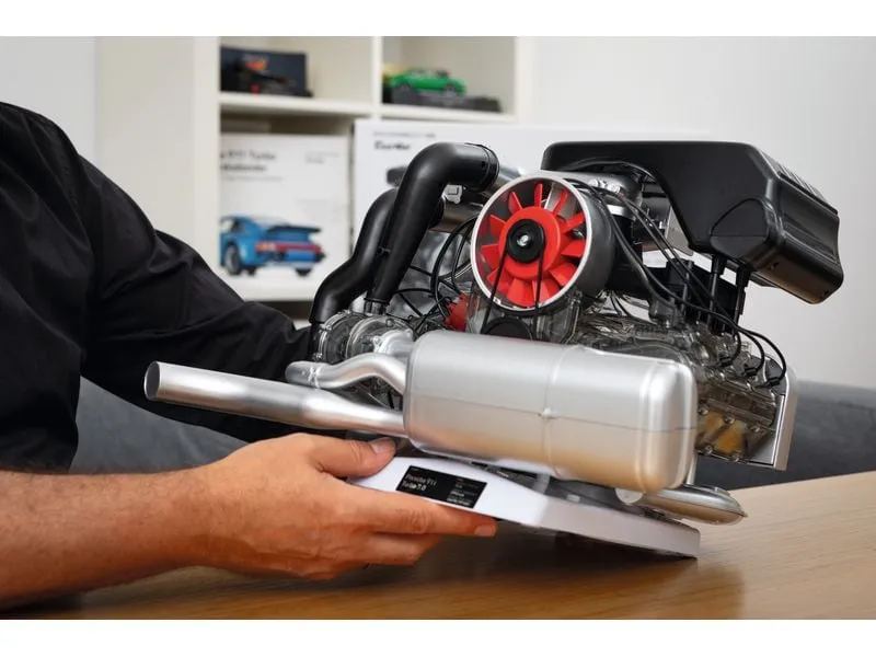 Franzis Bausatz Porsche 911 Turbomotor 1:3, Deutsch/Englisch Franzis Bausatz Porsche 911 Turbomotor 1:3, Deutsch/Englisch