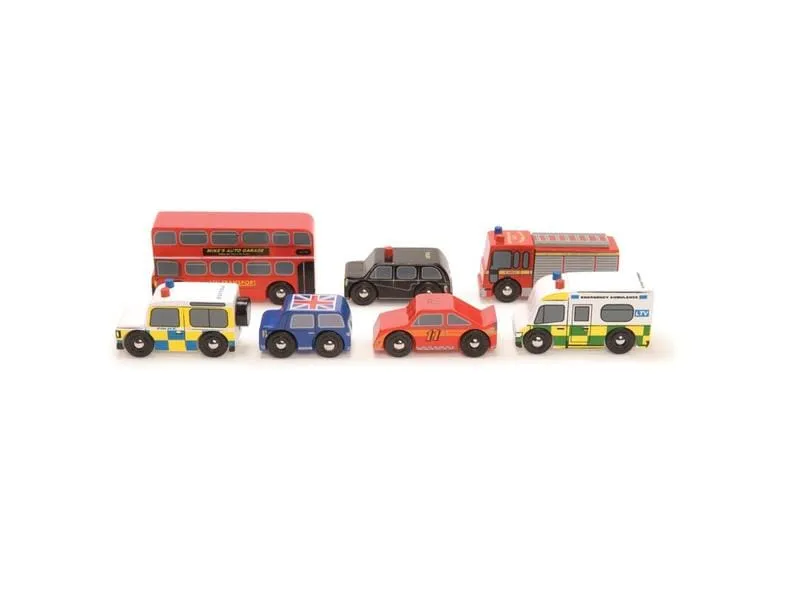 LE TOY VAN Spielzeugfahrzeug London Car Set