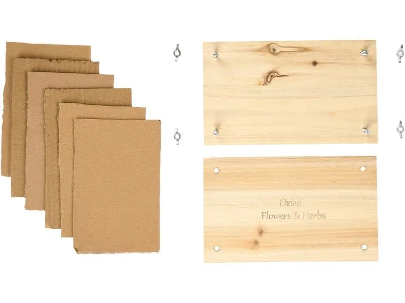 Esschert Design Blumen-und Kräuterpresse mit Schrauben Esschert Design Blumen-und Kräuterpresse mit Schrauben