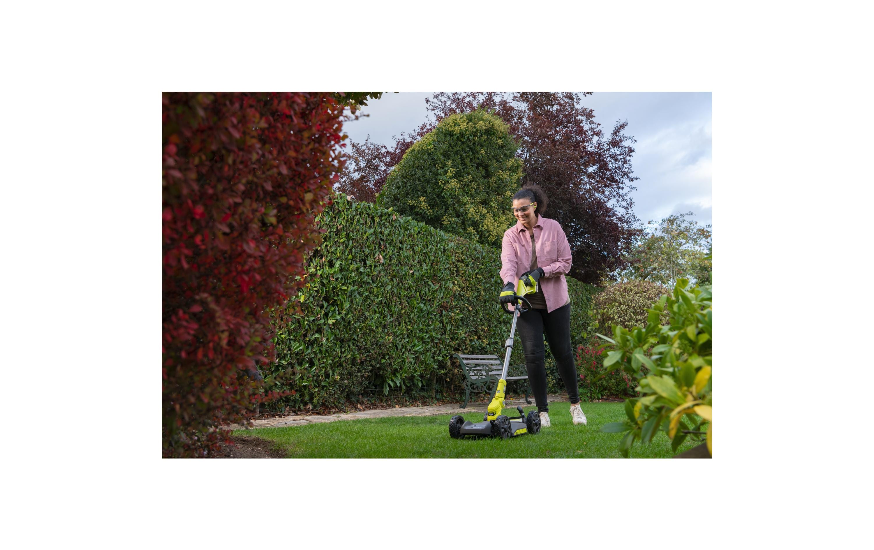 RYOBI Akku-City-Rasenmäher RY18LMC30A-0