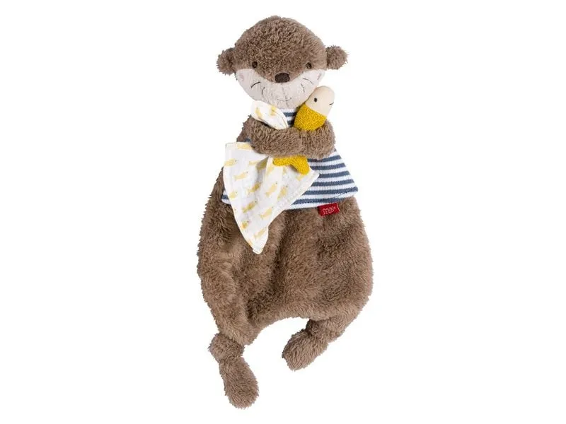 fehn Geschenkset «Otter Theo» aus Stoff und Plüsch fehn Geschenkset «Otter Theo» aus Stoff und Plüsch
