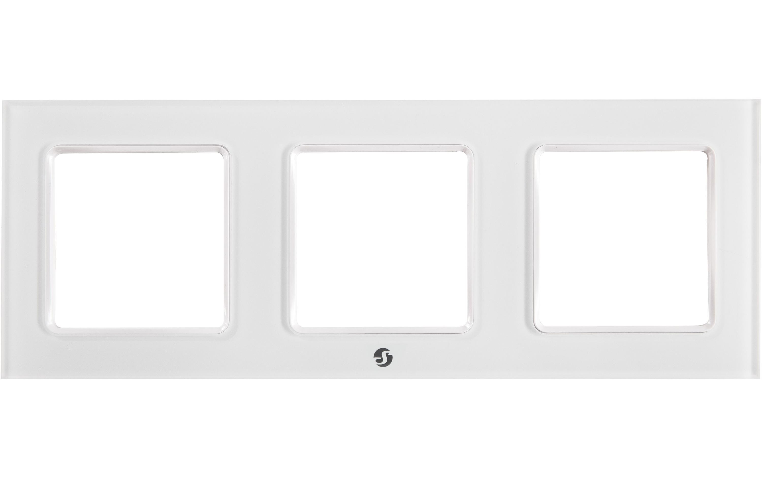Shelly Wall Frame 3 für Shelly Wall Switch weiss Shelly Wall Frame 3 für Shelly Wall Switch weiss