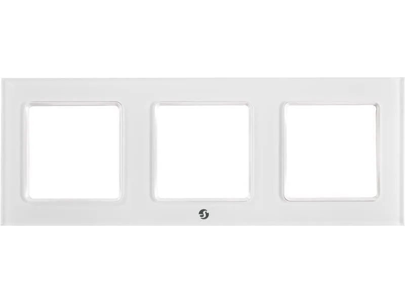 Shelly Wall Frame 3 für Shelly Wall Switch weiss