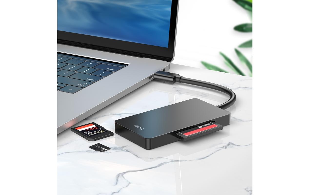 onit Card Reader Extern USB-C 3-in-1