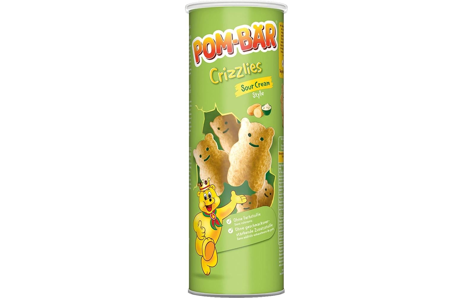 Pom-Bär Chips Crizzlies Sour Cream, 150 g