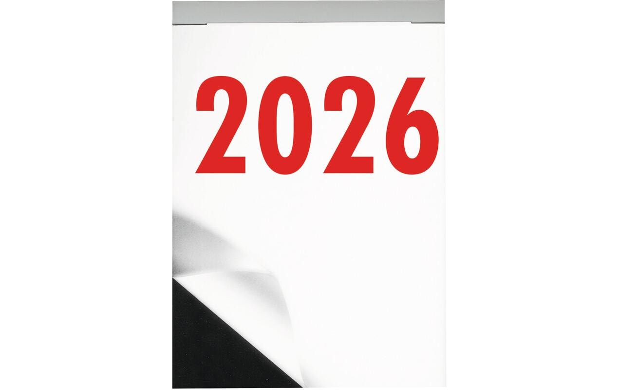 Biella Abreisskalender 9.8 x 14.2 cm, hoch, 396 Blatt