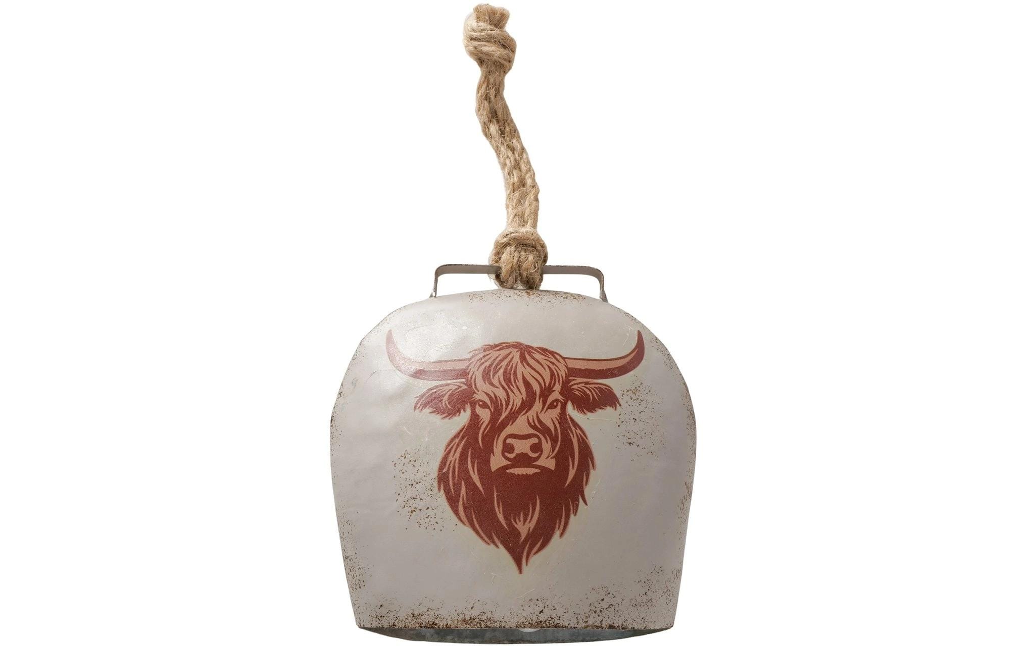 Boltze Aufsteller Kuhglocke Berta Metall, 14 x 13 cm