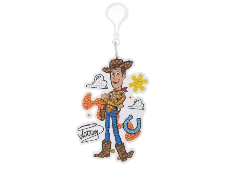 CRAFT Buddy Woody, Crystal Art Rucksack Anhänger CRAFT Buddy Woody, Crystal Art Rucksack Anhänger