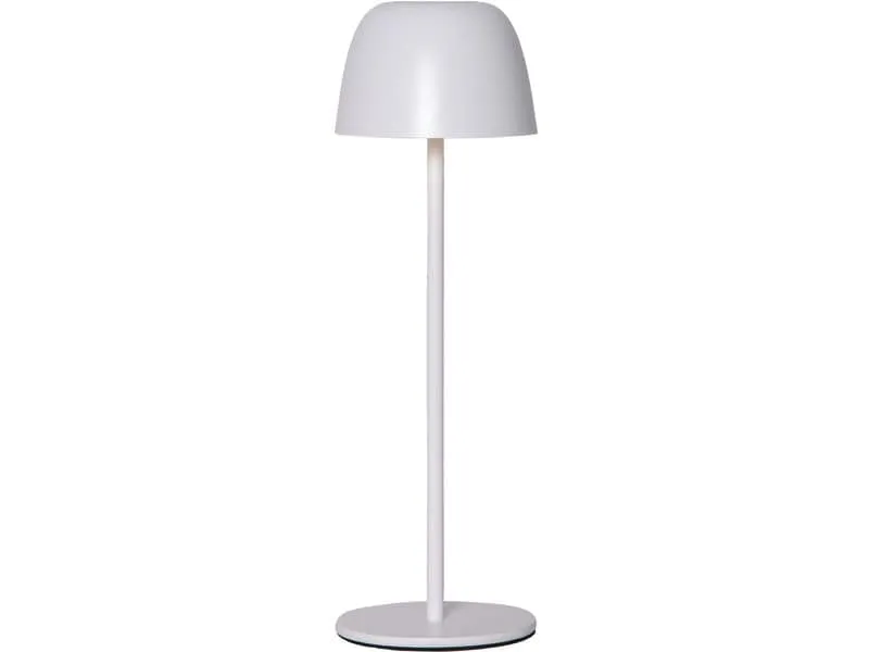 Star Trading Akku-Tischleuchte Ronda IP54, Warmweiss, Weiss Star Trading Akku-Tischleuchte Ronda IP54, Warmweiss, Weiss
