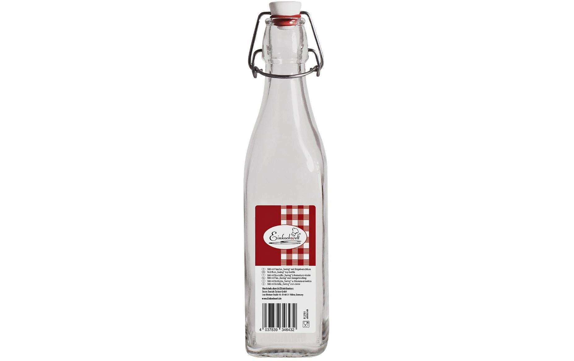 Einkochwelt Einmachflasche Swing 500 ml