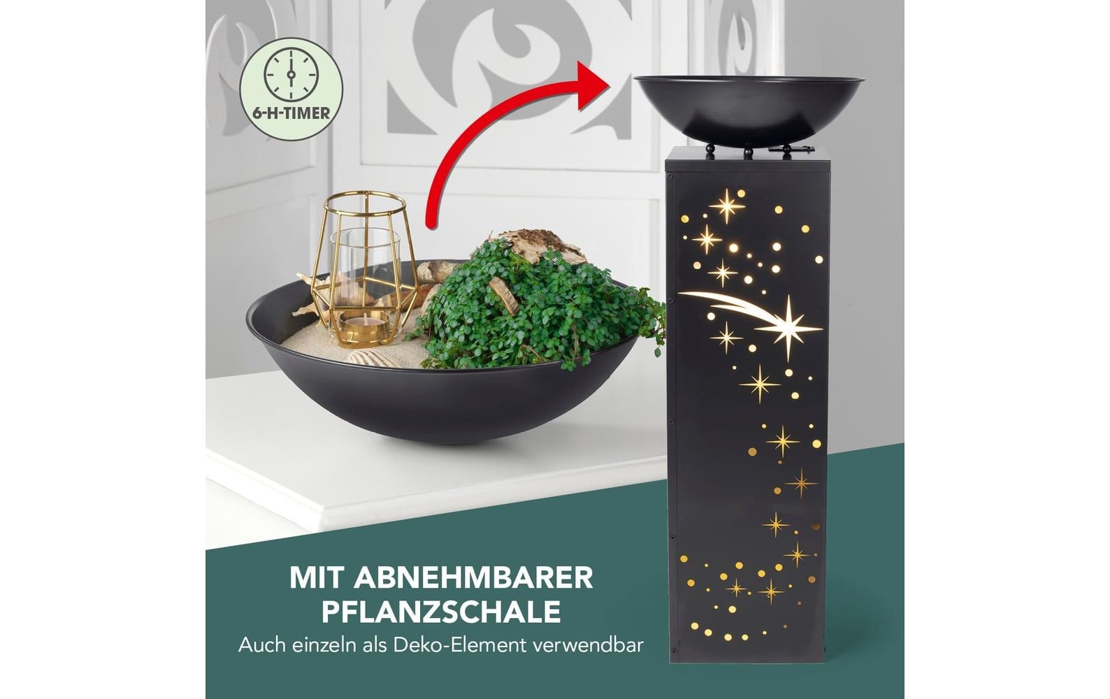 EASYmaxx LED-Dekosäule Sternschnuppe, Aufbauset