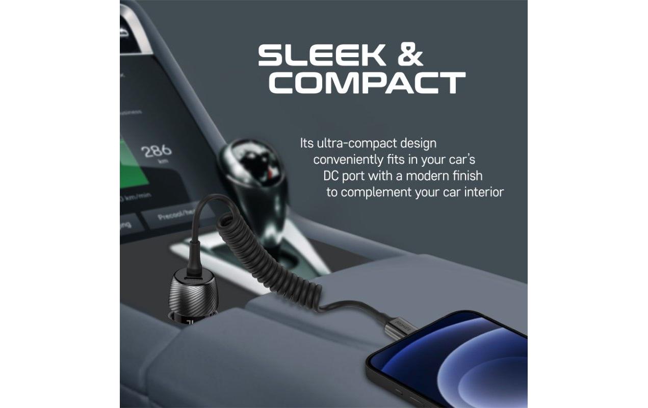 Promate Autoladegerät PowerDrive-33PDI QC3.0, Car Charger