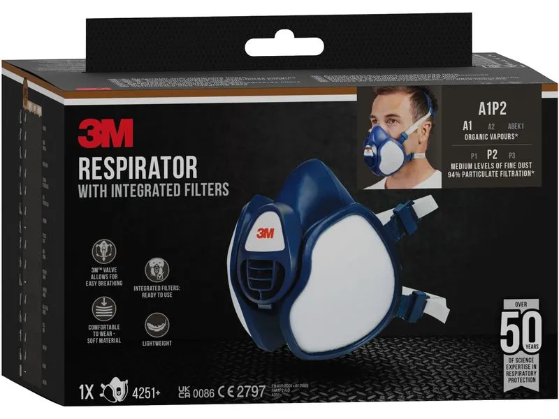 3M Atemschutzmaske 4251+ A1P2