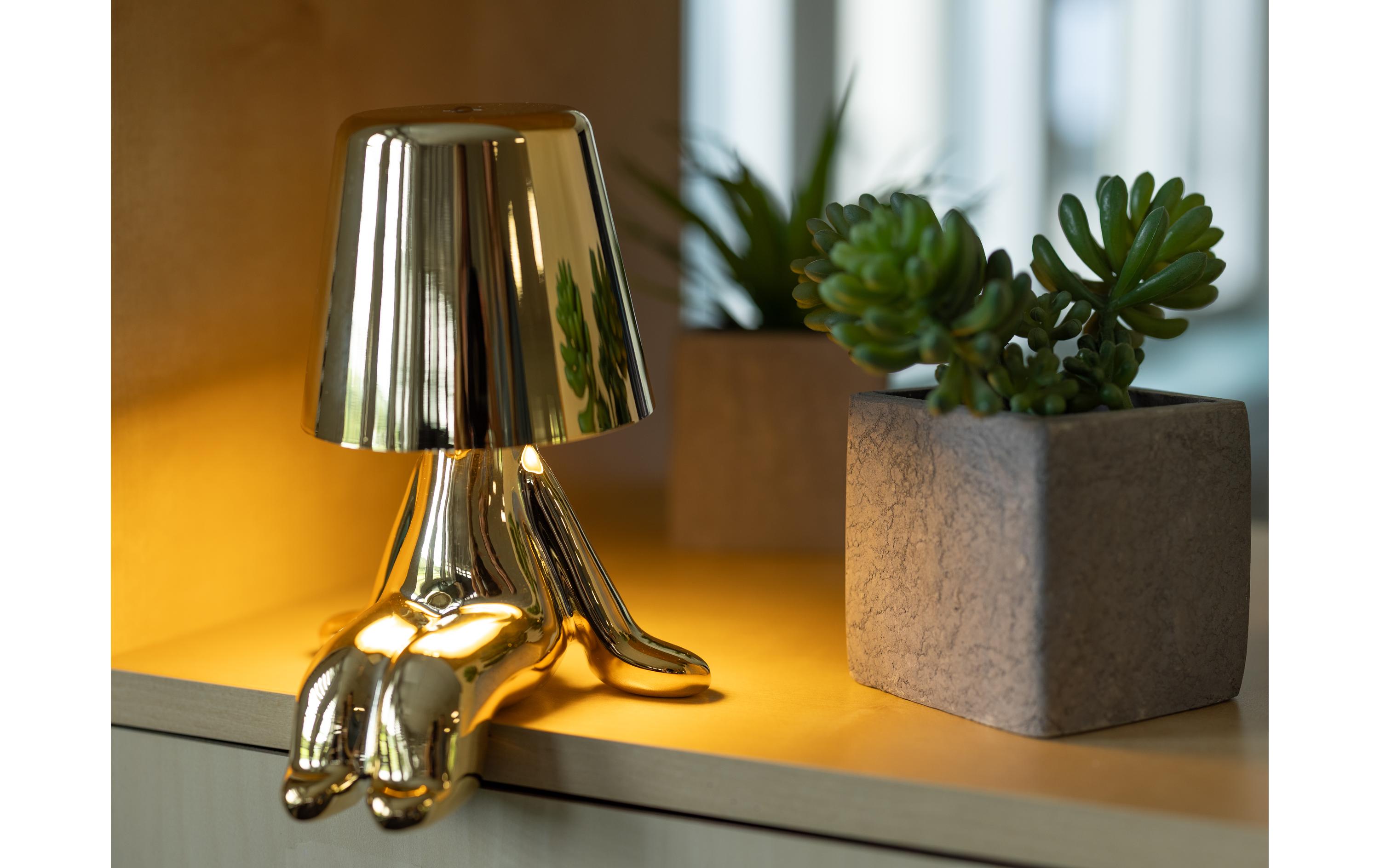 COCON Goldene Tischleuchte DREAMER