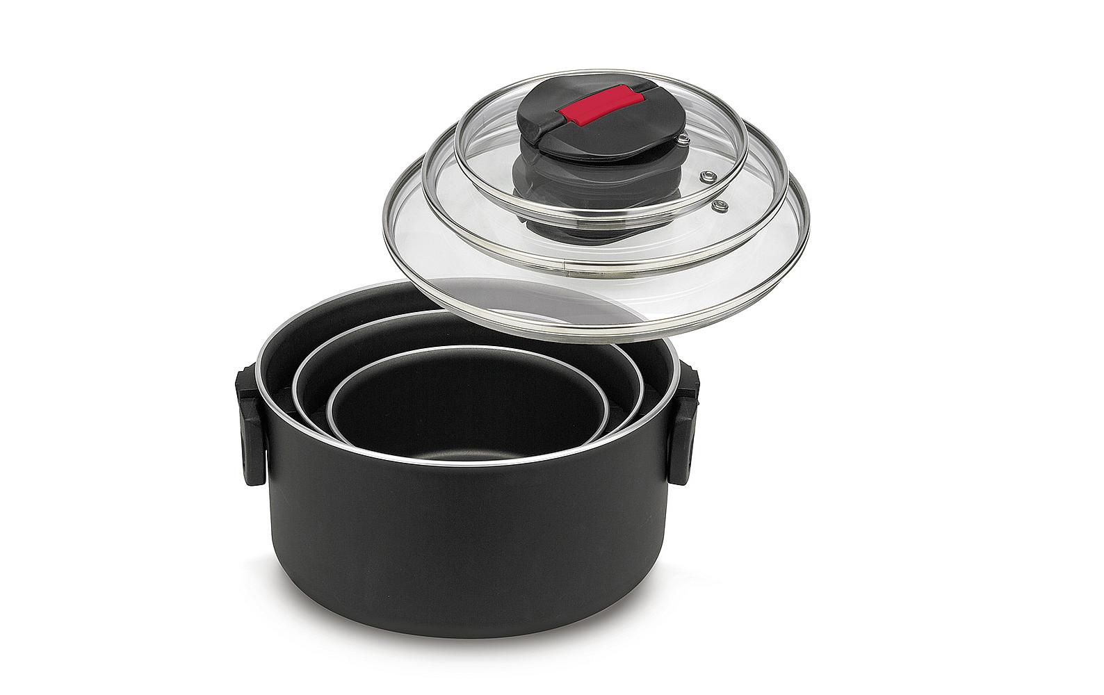 Ballarini Koch-Set Keravis Click & Cook 6-tlg. Ballarini Koch-Set Keravis Click & Cook 6-tlg.