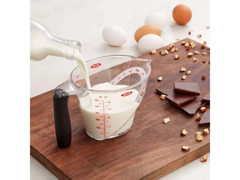 Oxo Good Grips Messbecher 2.5 dl, Schwarz/Transparent