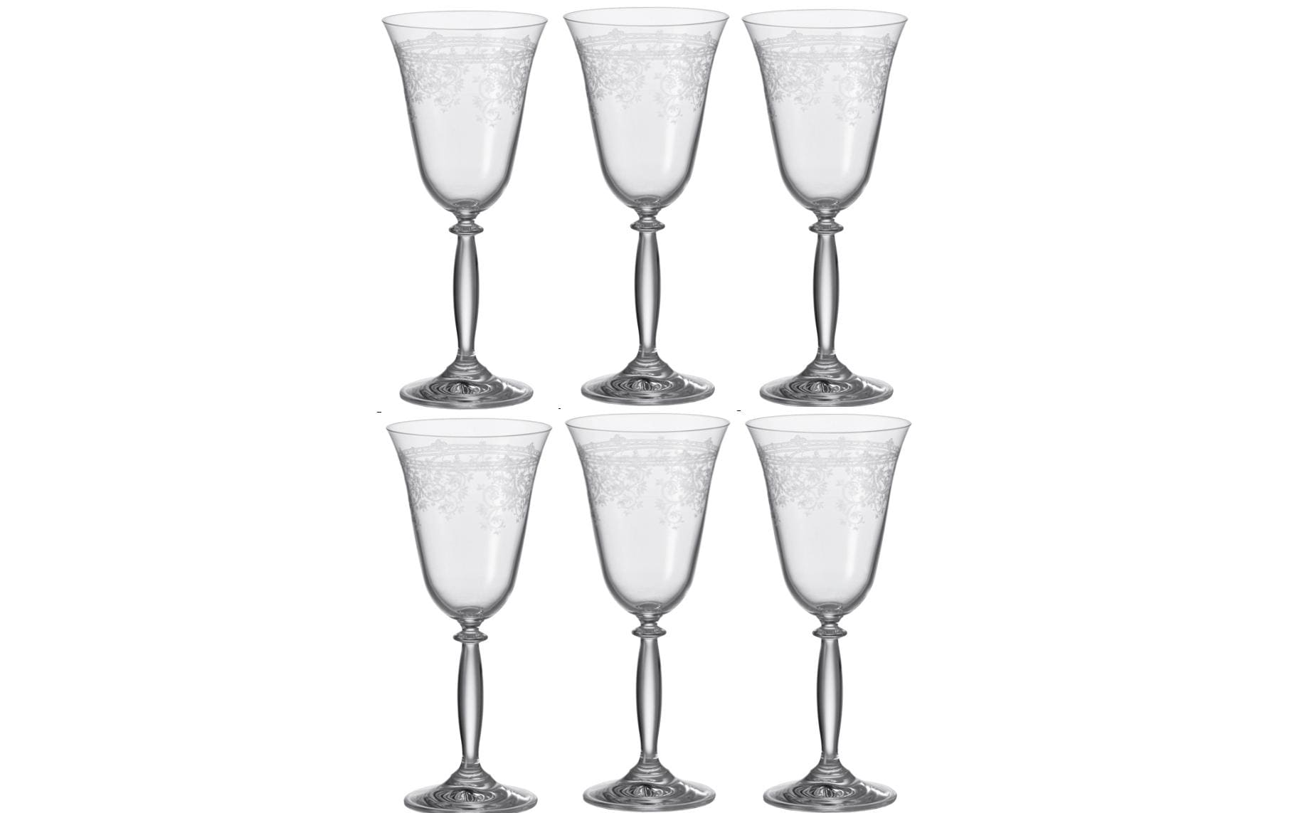 Montana Rotweinglas Avalon 330 ml, 6 Stück, Transparent