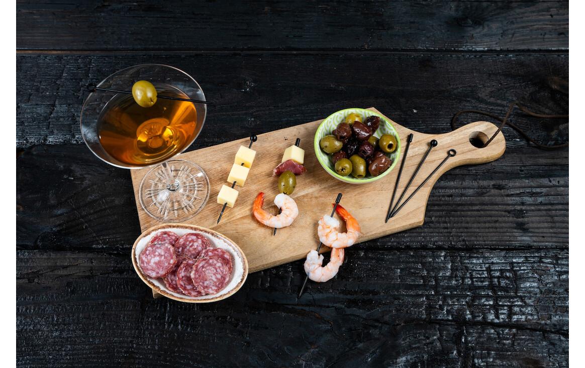 Lurch Party-Piekser 9 Stück, Smoke Gray/Grey